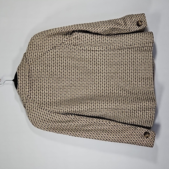 Ann Taylor Women's Brown Wool-Cotton Blend Button-Up Jacket Size 6 - Picture 8 of 9